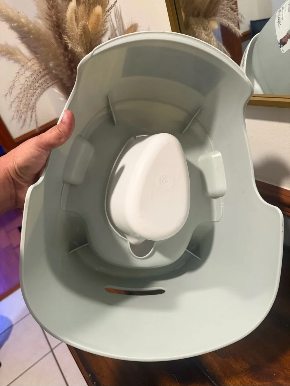 Ingenuity Full Comfort Potty - Sage/White